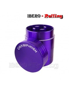 grinder morado 30mm 4 partes - caja 3 uni