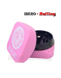 grinder bulldog prastico rosa