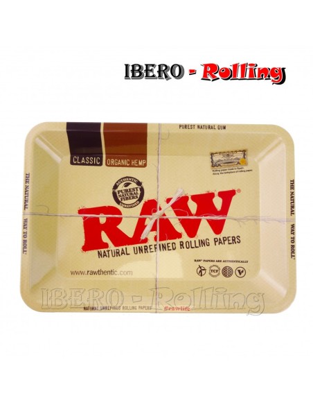 bandeja metal liar raw logo grande