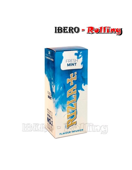 tarjeta rizla sabor menta fresca