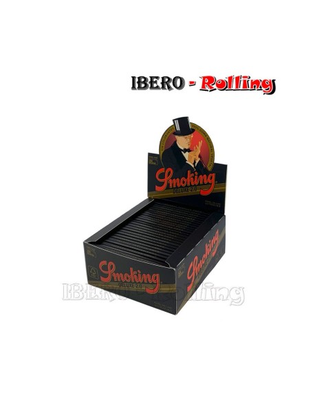 papel smoking negro largo 33 110mm