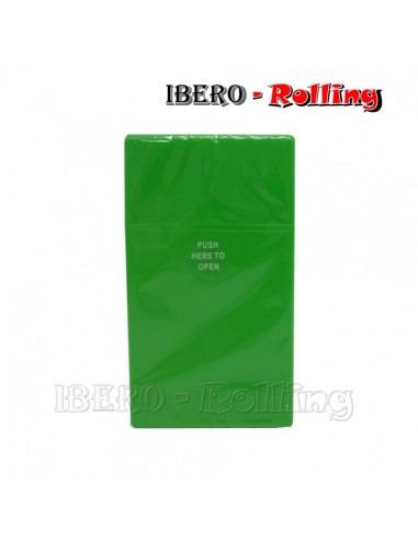 pitillera champ plastico verde 100´s fashion