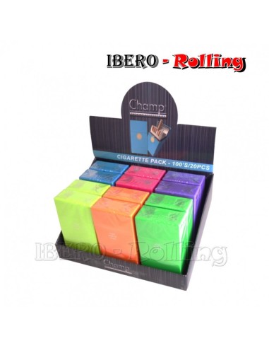 pitillera champ plastico caja 100´s fashion