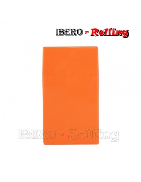 pitillera champ plástico slim fashion naranja