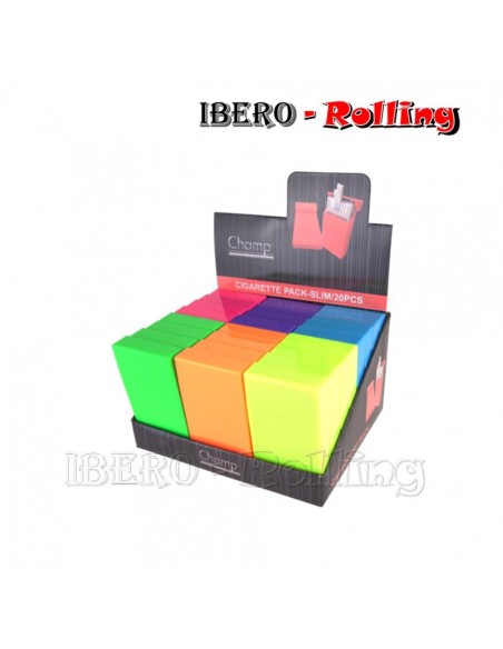pitillera champ plastico slim fashion
