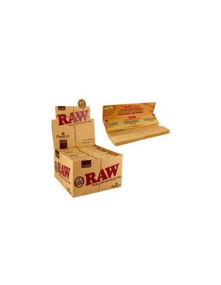 papel raw connoisseur 32 110mm + tips