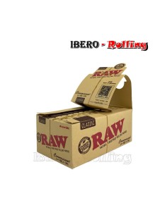 PAPEL RAW CONNOISSEUR 50 78MM + TIPS - CAJA 24 UNI 2