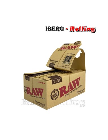 papel raw connoisseur 50 s78mm + tips