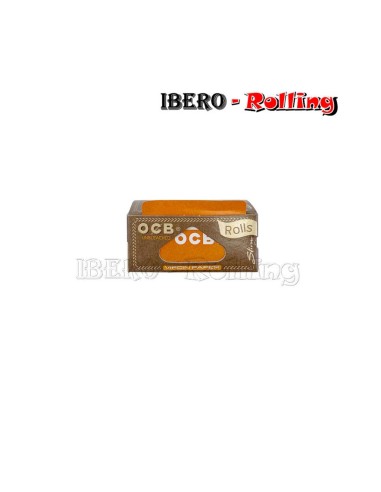 papel ocb marron rollo 44mm