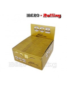 PAPEL OCB GOLD LARGO 32 110MM - CAJA 50 UNI 2