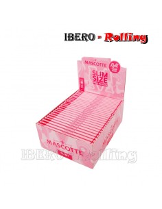 papel mascotte cañamo rosa largo 110mm 2