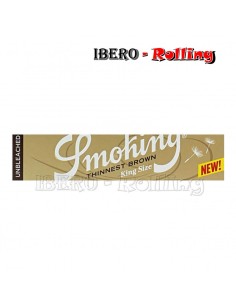 papel smoking thinnest marrón 50 110mm