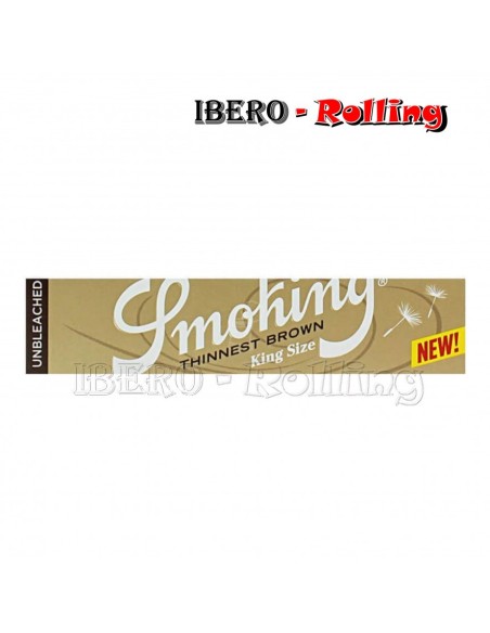 papel smoking thinnest marrón 50 110mm