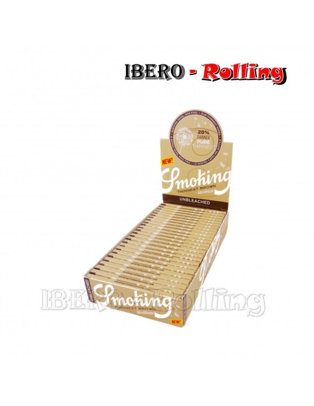 papel smoking thinnest marron 50 78mm