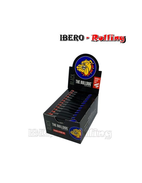 papel bulldog negro 40 78mm + tips
