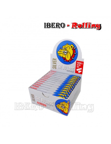 papel bulldog gris 32 110mm + tips