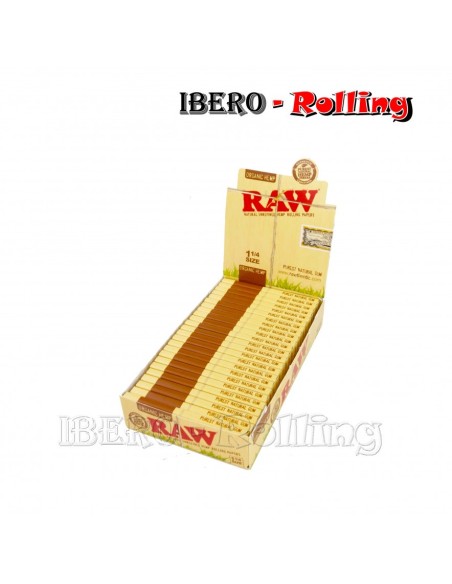 papel raw organico 78mm
