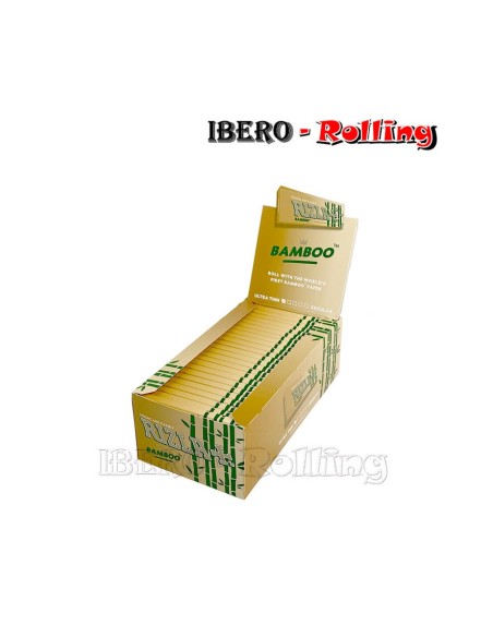 papel rizla bamboo corto 50 70mm