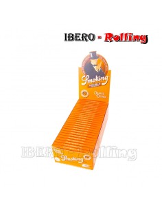 PAPEL SMOKING NARANJA DOBLE 120 70MM - CAJA 25 UNI 2