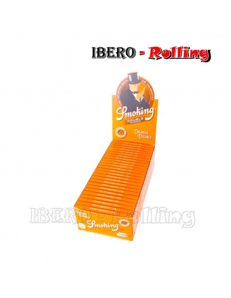 papel smoking naranja doble 10 70mm