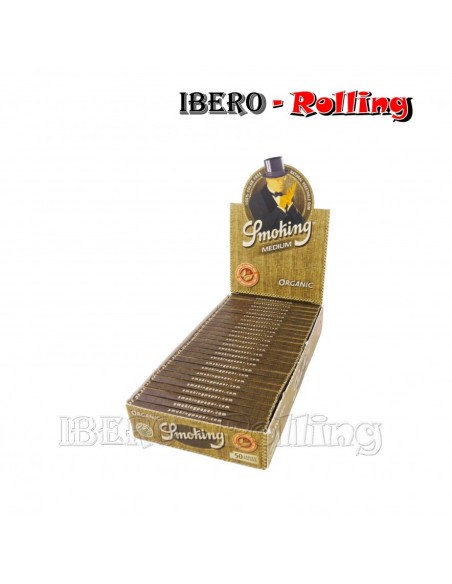 papel smoking orgánico 50 78mm