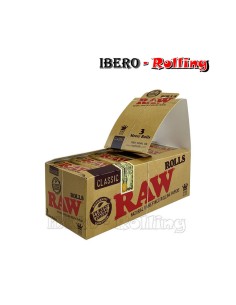 PAPEL RAW ROLLO 44MM - CAJA 12 UNI 2