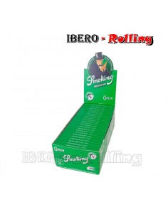 PAPEL SMOKING VERDE 60 70MM - CAJA 50 UNI 2