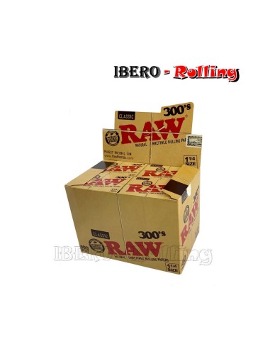 papel raw 300 78 mm
