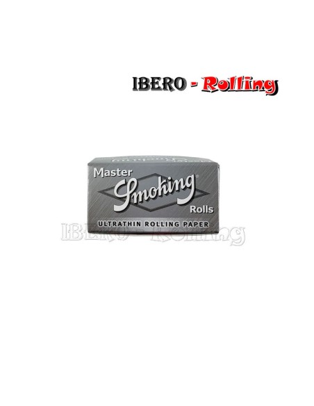 papel smoking gris rollo 37mm