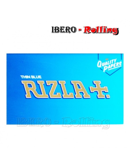 papel rizla azul doble 100 70mm