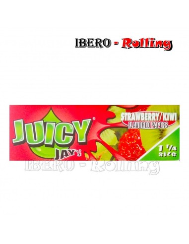 PAPEL JUICY FRESA-KIWI 32 110MM - CAJA 24 UNI