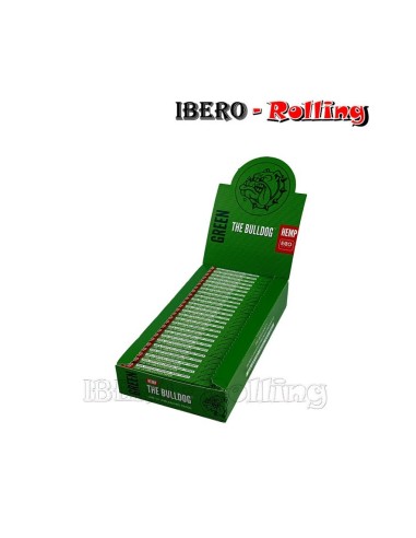 papel bulldog verde 33 110mm caja