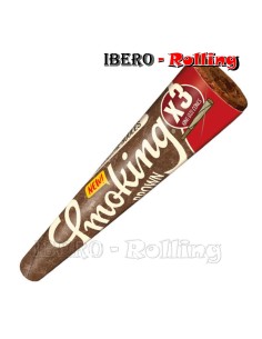 CONOS SMOKING MARRÓN 110MM 3 UNI - CAJA 50 UNI