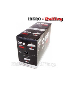 PAPEL OCB NEGRO LARGO 32 110MM + TIPS - CAJA 32 UNI 2