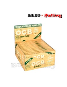 PAPEL OCB BAMBOO LARGO 32 110MM + TIPS 2