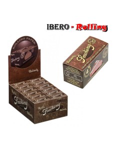 PAPEL SMOKING MARRÓN ROLLO 44MM - CAJA 24 UNI 2