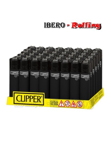 clipper soft básico all black caja